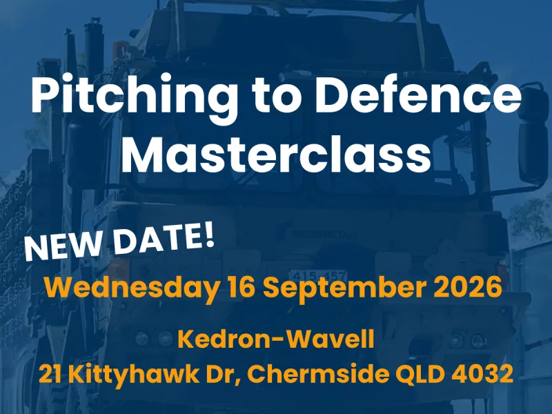 Pitching to Defence Masterclass